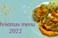 Christmas menu 2022